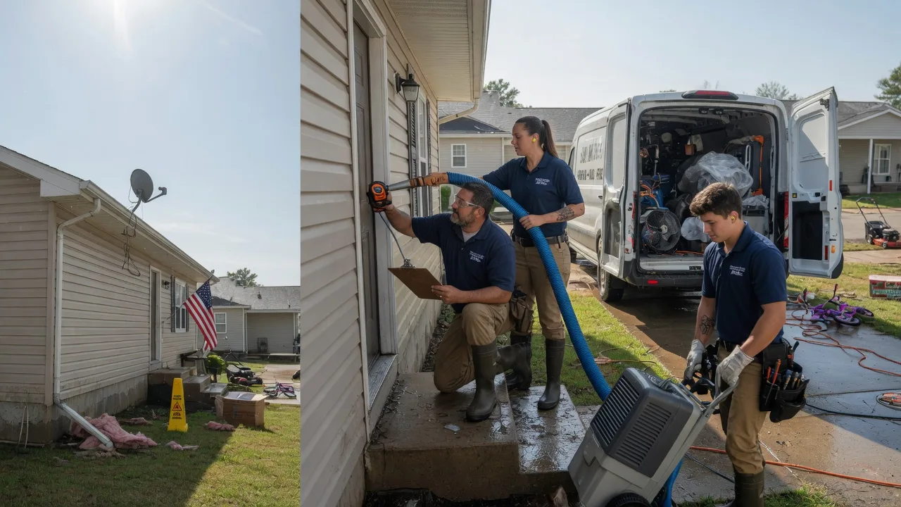 Ceiling Water Damage Restoration in Leicester, NY near me